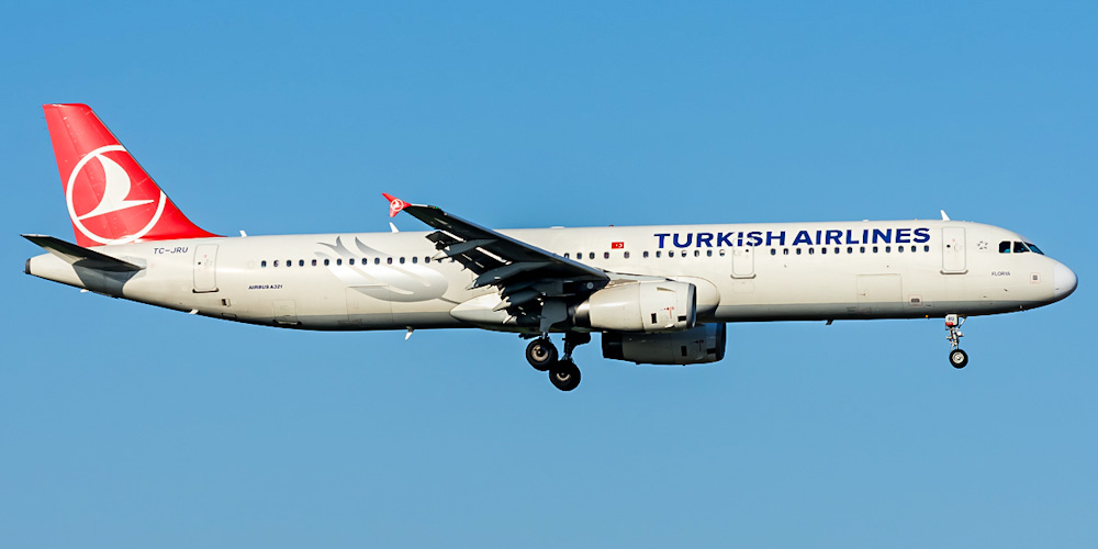 Airbus A321 Турецкие Авиалинии