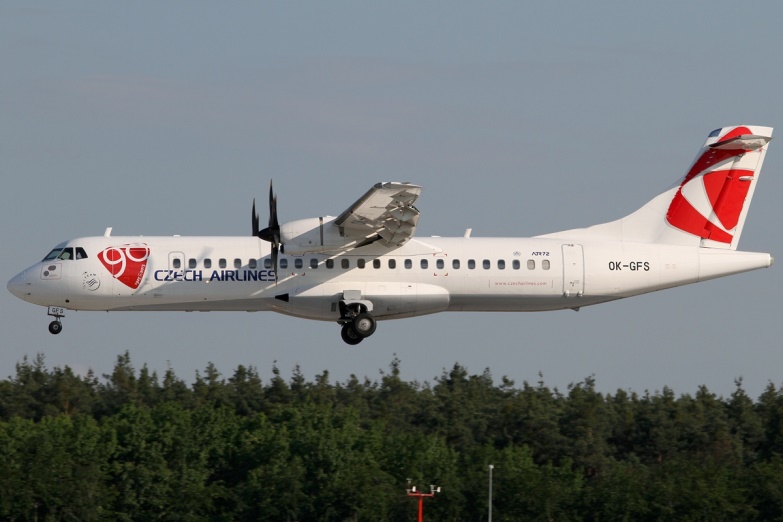ATR 72 Чешские авиалинии
