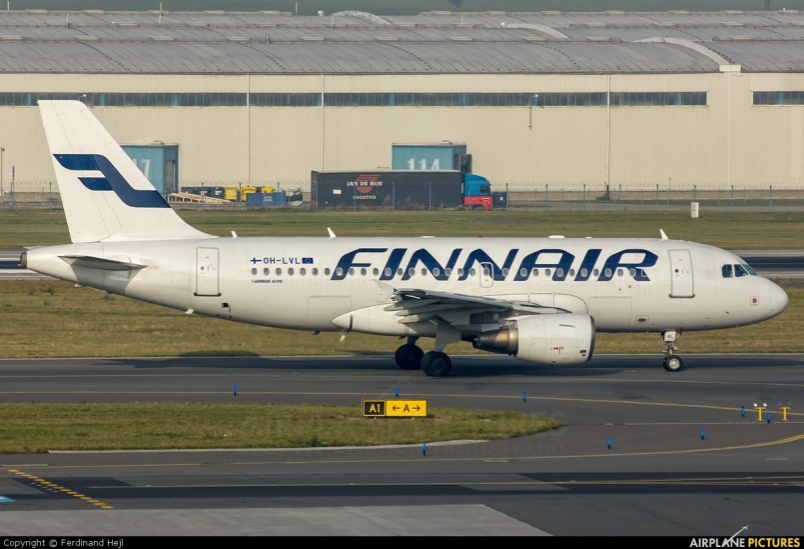 Airbus A319-100 авиакомпании Финнэйр